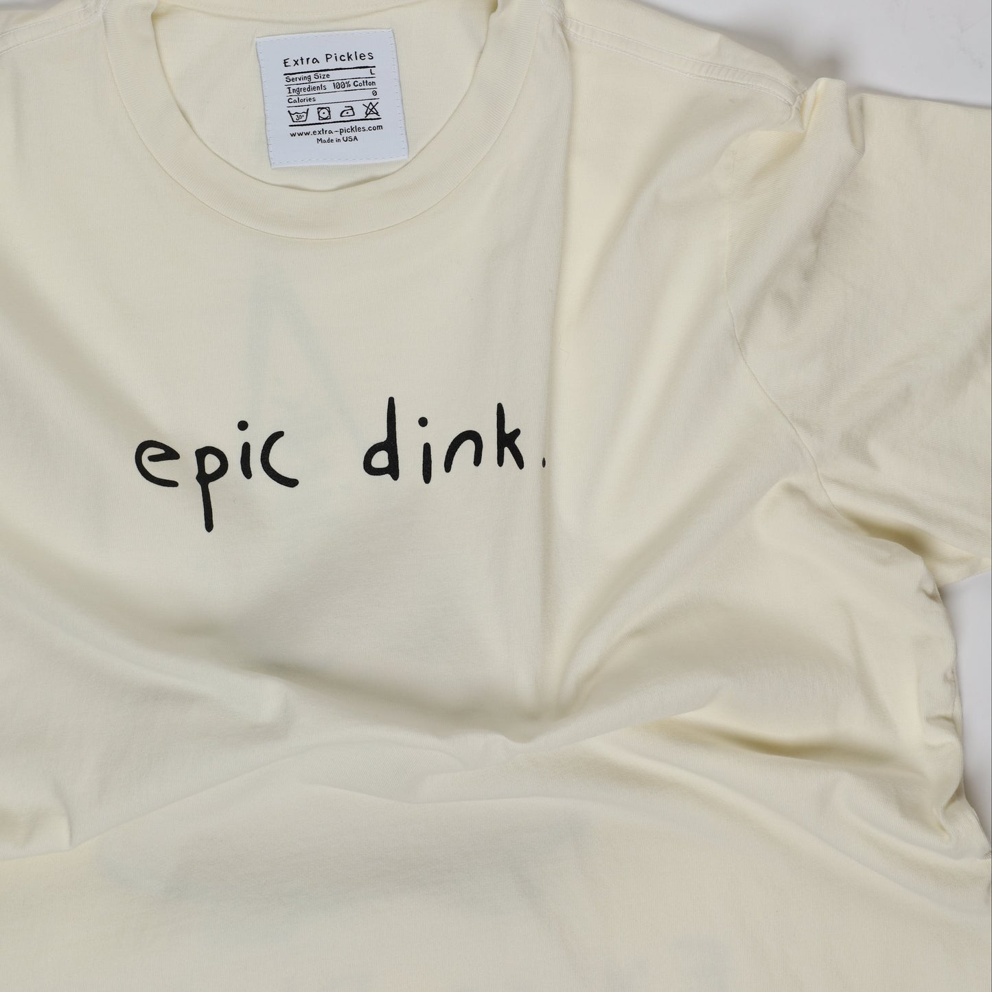 Epic Dink Tee | Creme
