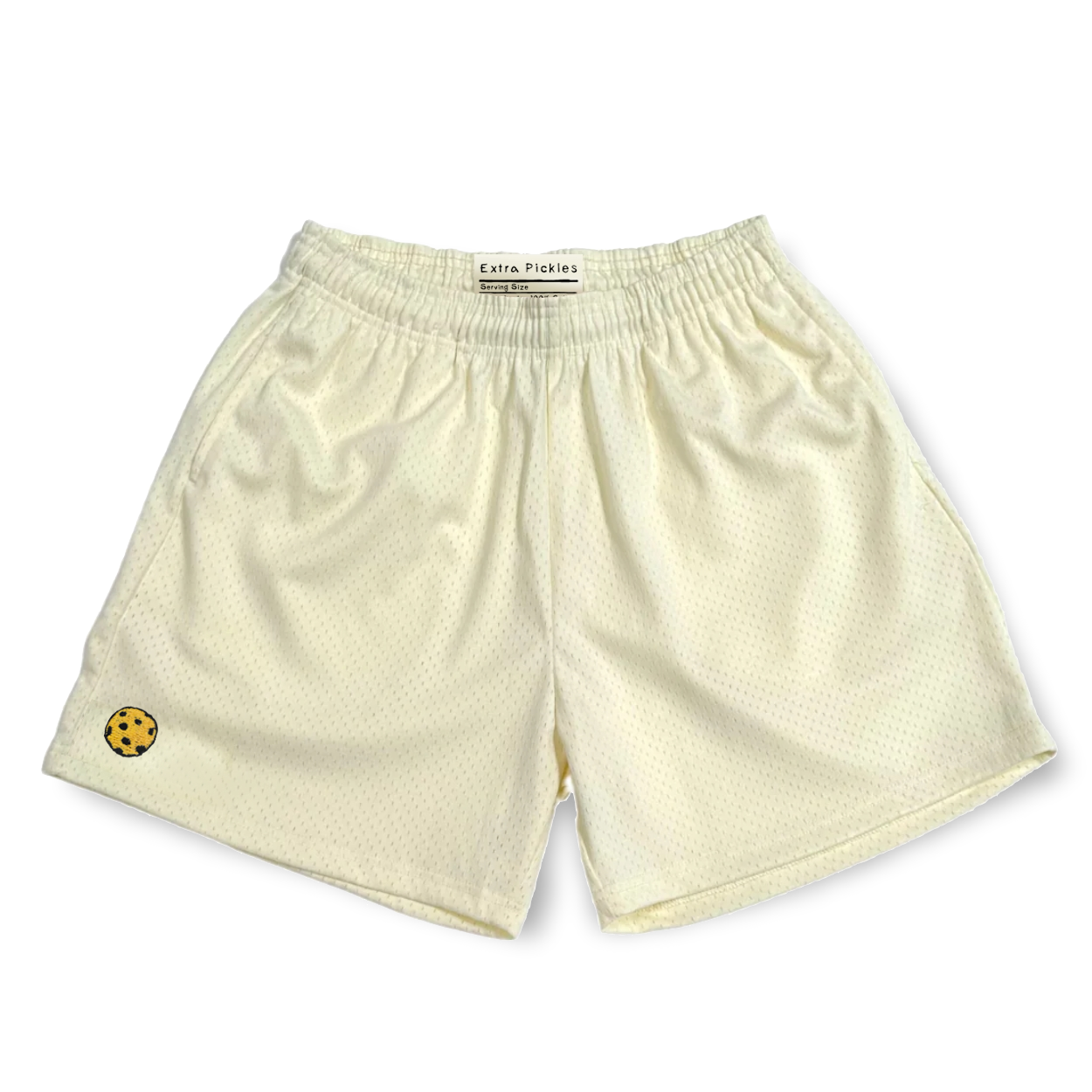 Pickleball Mesh Short | Creme