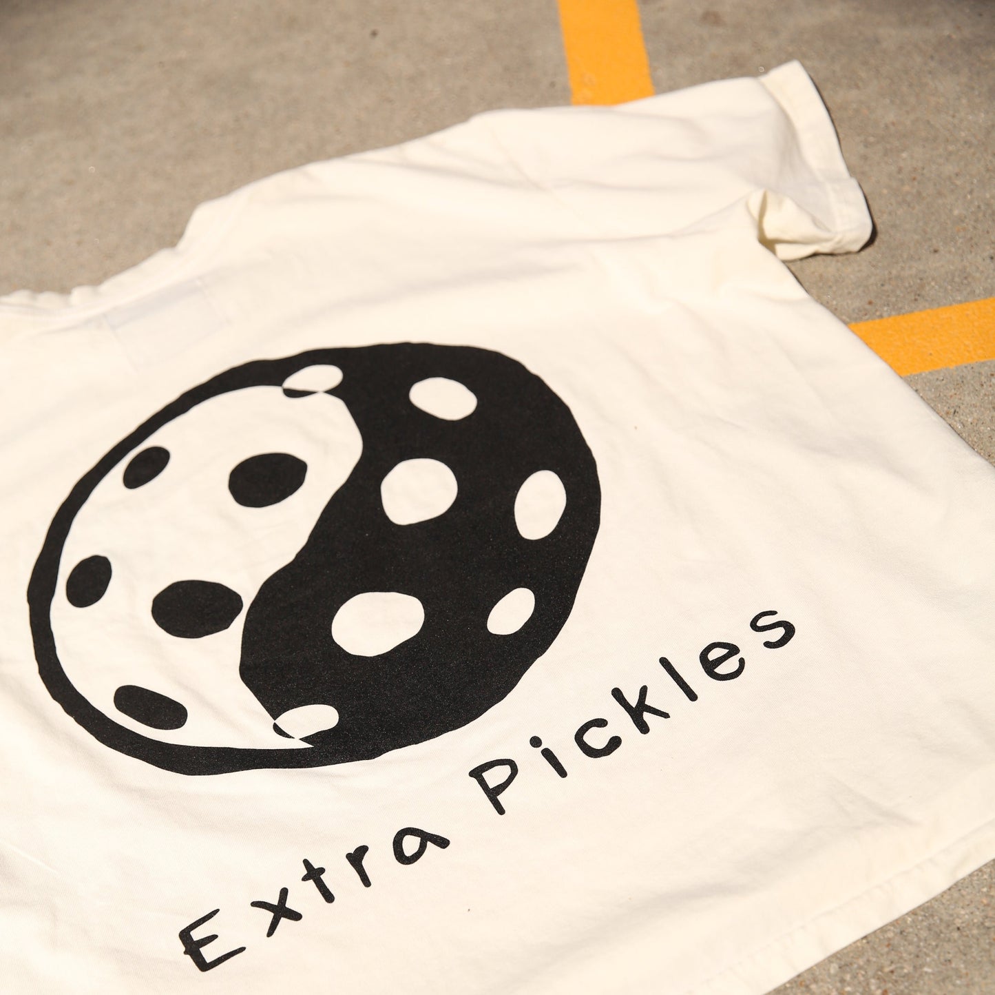 Yin Yang Tee | Creme