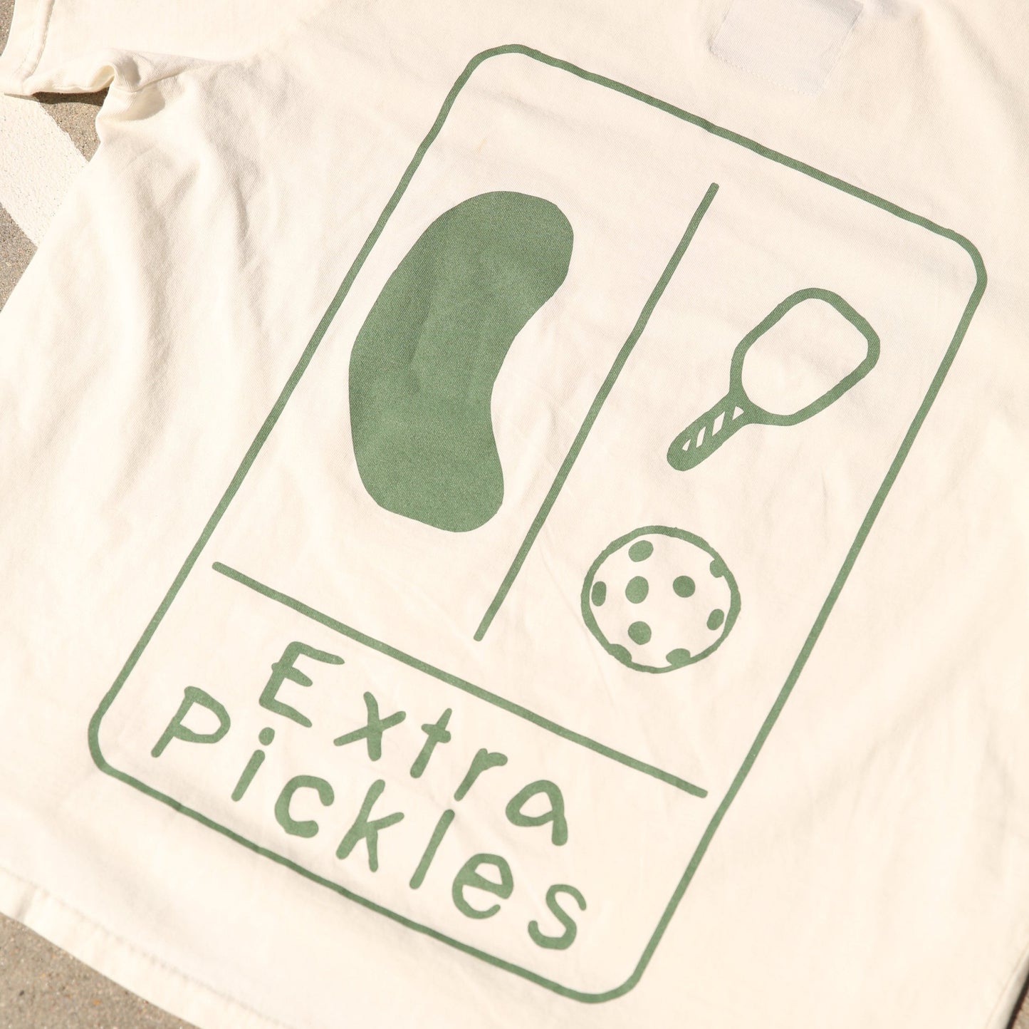 Bathroom Tee | Creme